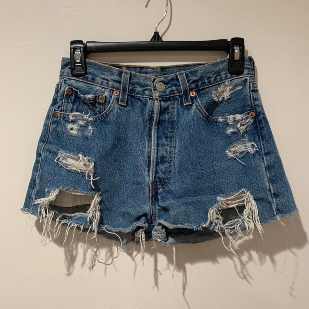 Levi's 501 Cut Off Jean Shorts